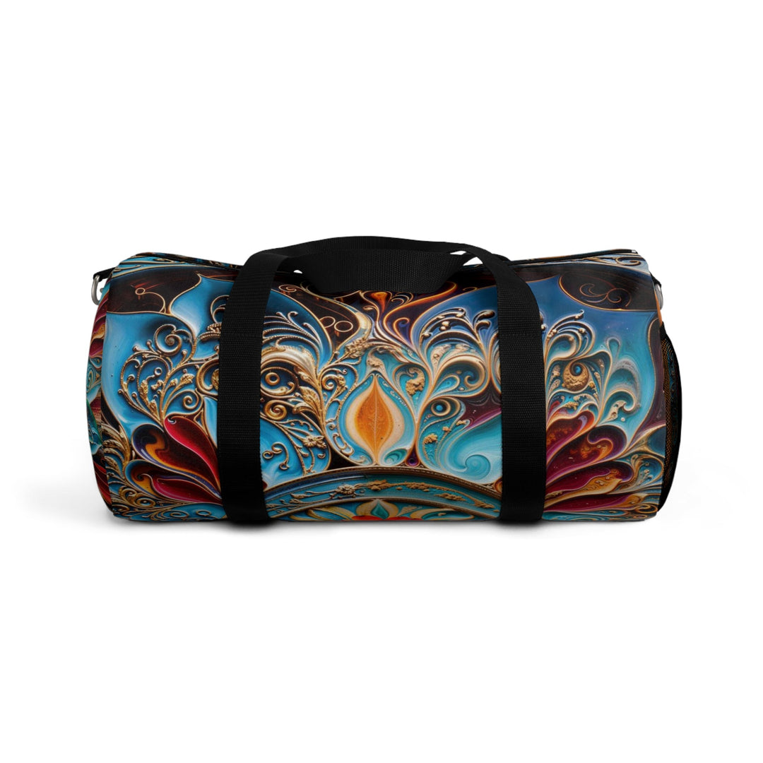 Intricate Floral Mandala - Duffle Bag - Bags - g(0D·IO) - Small - -