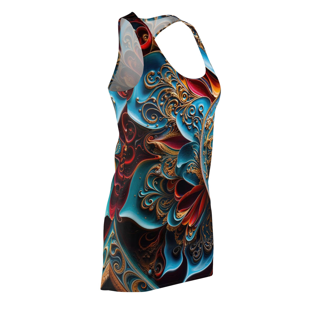 Intricate Floral Mandala - Racerback Dress - All Over Prints - g(0D·IO) - XS - -