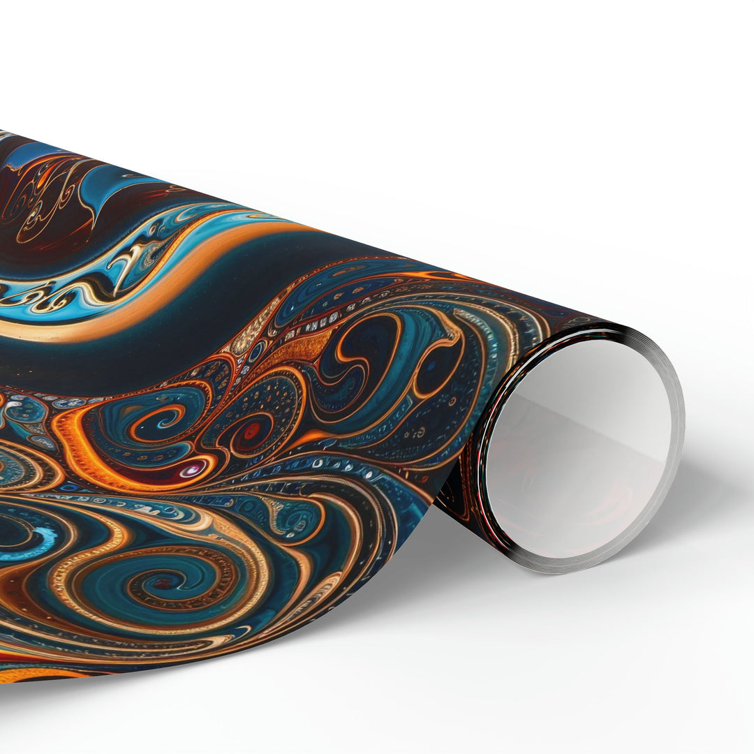 Intricate Floral Mandala - Wrapping Paper - Home Decor - g(0D·IO) - 30" x 180" - Matte -