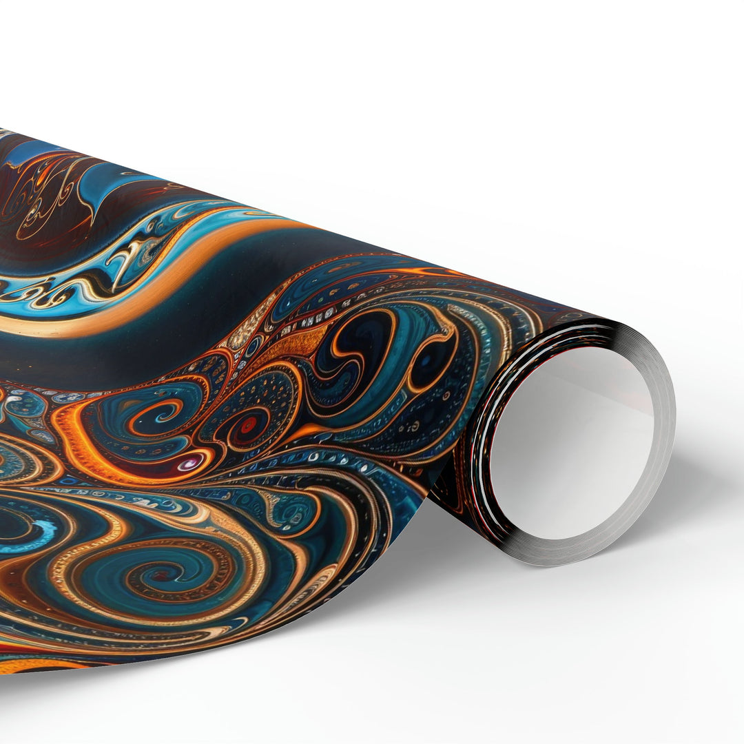 Intricate Floral Mandala - Wrapping Paper - Home Decor - g(0D·IO) - 30" x 180" - Matte -
