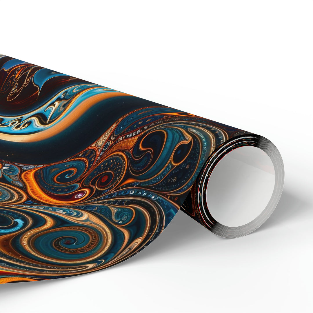 Intricate Floral Mandala - Wrapping Paper - Home Decor - g(0D·IO) - 30" x 180" - Matte -