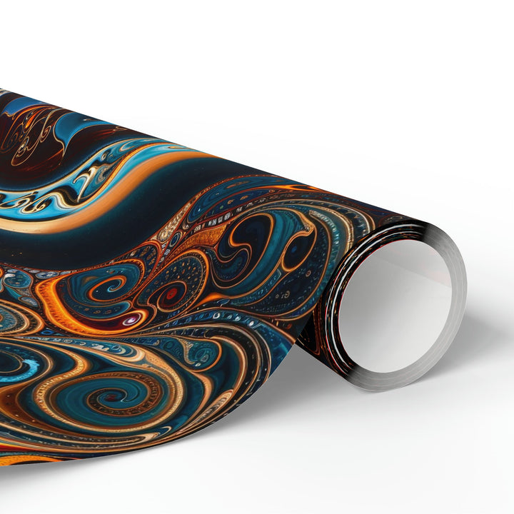 Intricate Floral Mandala - Wrapping Paper - Home Decor - g(0D·IO) - 30" x 180" - Matte -