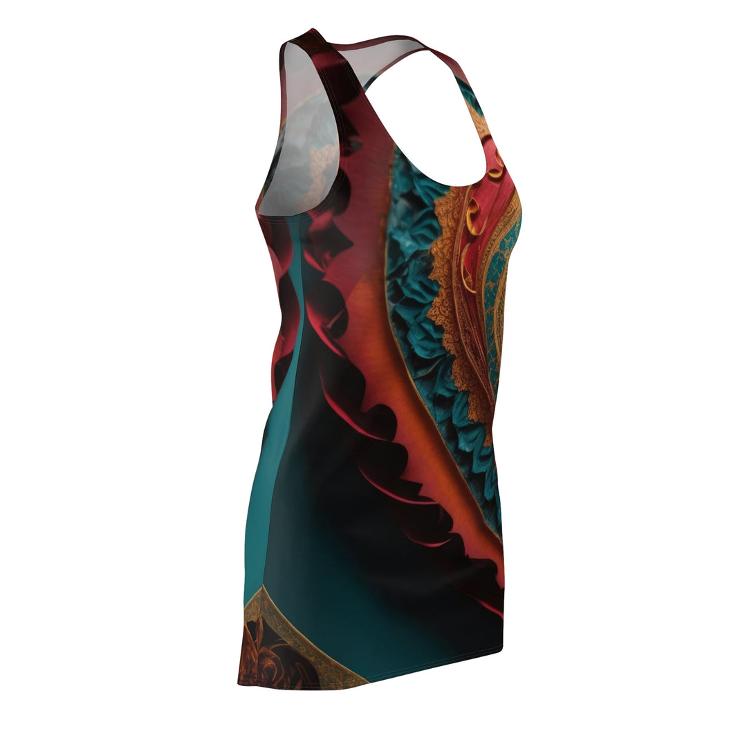 Intricate Heart Mandala - Racerback Dress - All Over Prints - g(0D·IO) - XS - -