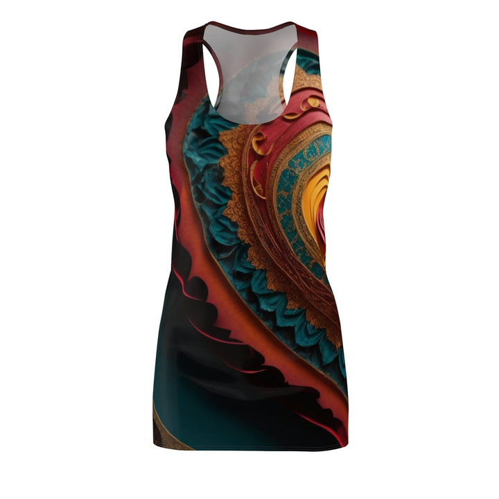 Intricate Heart Mandala - Racerback Dress - All Over Prints - g(0D·IO) - XS - -