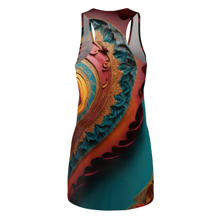 Intricate Heart Mandala - Racerback Dress - All Over Prints - g(0D·IO) - XS - -