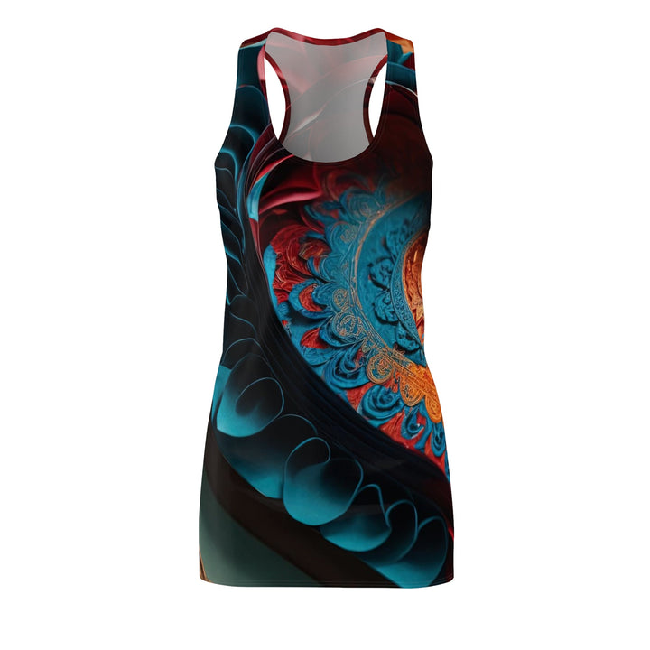 Intricate Layered Heart - Racerback Dress - All Over Prints - g(0D·IO) - XS - -