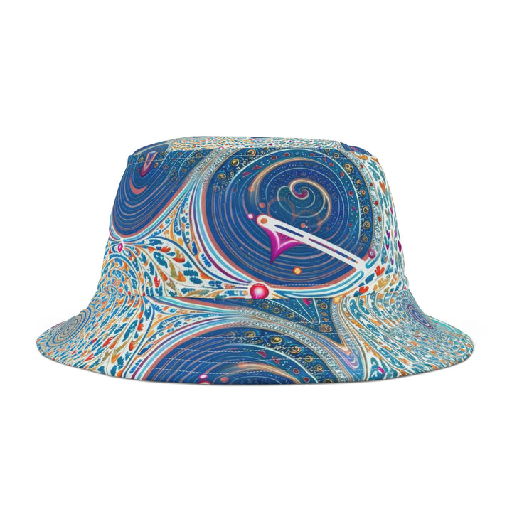 Intricate Love Mandala - Bucket Hat - Hats - g(0D·IO) - Large - White stitching -