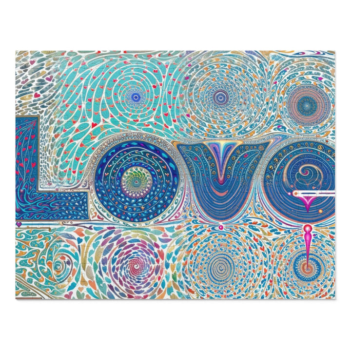 Intricate Love Mandala - Jigsaw Puzzle (100, 252, 500, 1000 pieces) - Puzzle - g(0D·IO) - 14" × 11" (252 pcs) - -