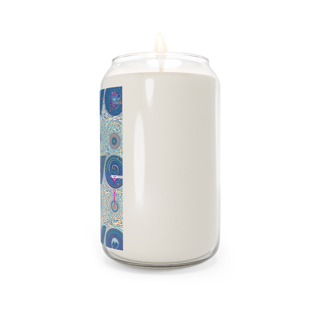 Intricate Love Mandala - Scented Candle - Home Decor - g(0D·IO) - Vanilla Bean - 13.75oz -