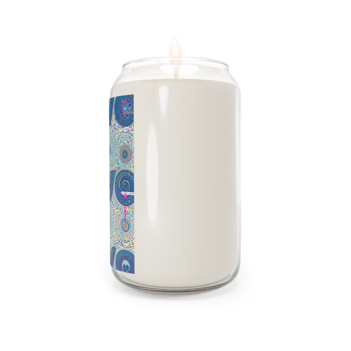 Intricate Love Mandala - Scented Candle - Home Decor - g(0D·IO) - Vanilla Bean - 13.75oz -