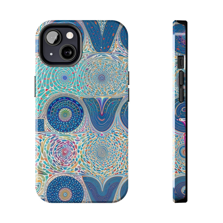 Intricate Love Mandala - Tough Phone Case - Phone Case - g(0D·IO) - iPhone 13 - -