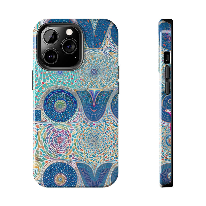 Intricate Love Mandala - Tough Phone Case - Phone Case - g(0D·IO) - iPhone 13 Pro - -