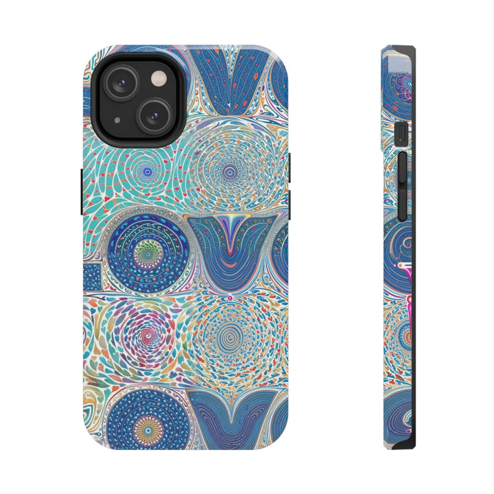 Intricate Love Mandala - Tough Phone Case - Phone Case - g(0D·IO) - iPhone 14 - -