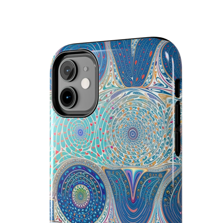 Intricate Love Mandala - Tough Phone Case - Phone Case - g(0D·IO) - iPhone 13 Mini - -