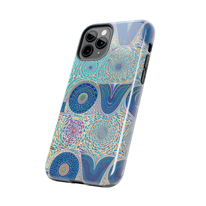 Intricate Love Mandala - Tough Phone Case - Phone Case - g(0D·IO) - iPhone 13 Mini - -