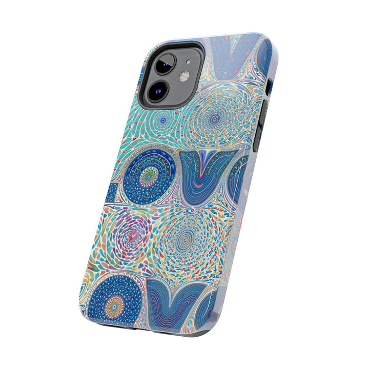 Intricate Love Mandala - Tough Phone Case - Phone Case - g(0D·IO) - iPhone 13 Mini - -