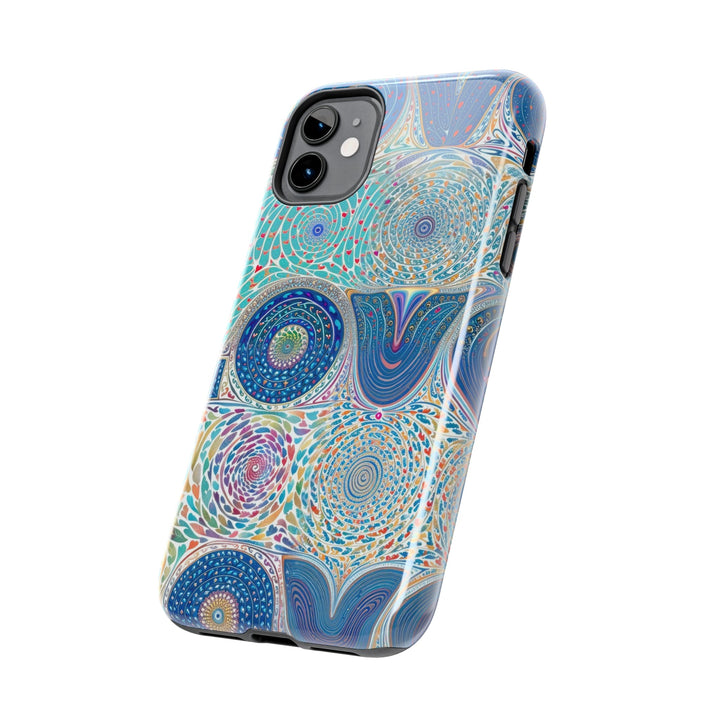 Intricate Love Mandala - Tough Phone Case - Phone Case - g(0D·IO) - iPhone 13 Mini - -