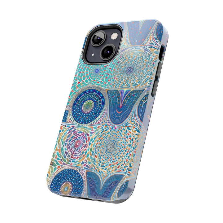 Intricate Love Mandala - Tough Phone Case - Phone Case - g(0D·IO) - iPhone 13 Mini - -