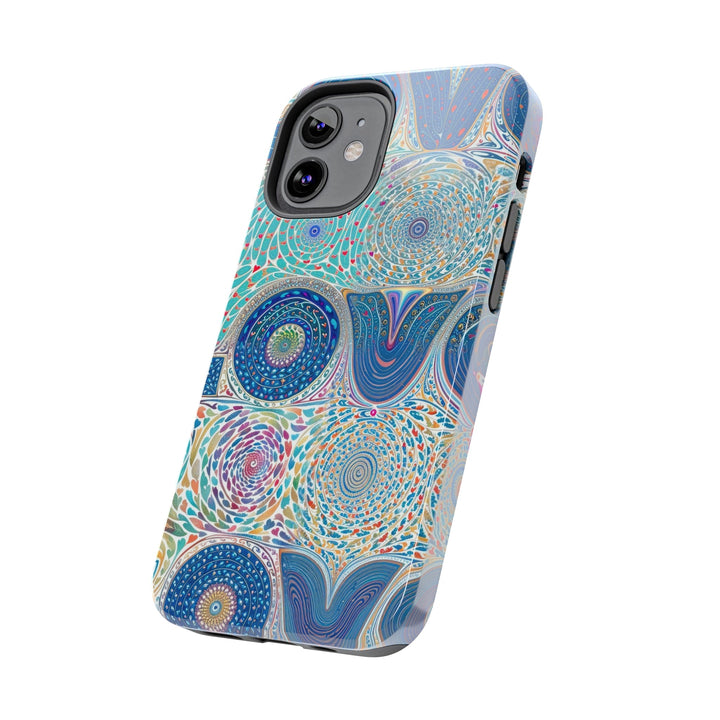 Intricate Love Mandala - Tough Phone Case - Phone Case - g(0D·IO) - iPhone 13 Mini - -