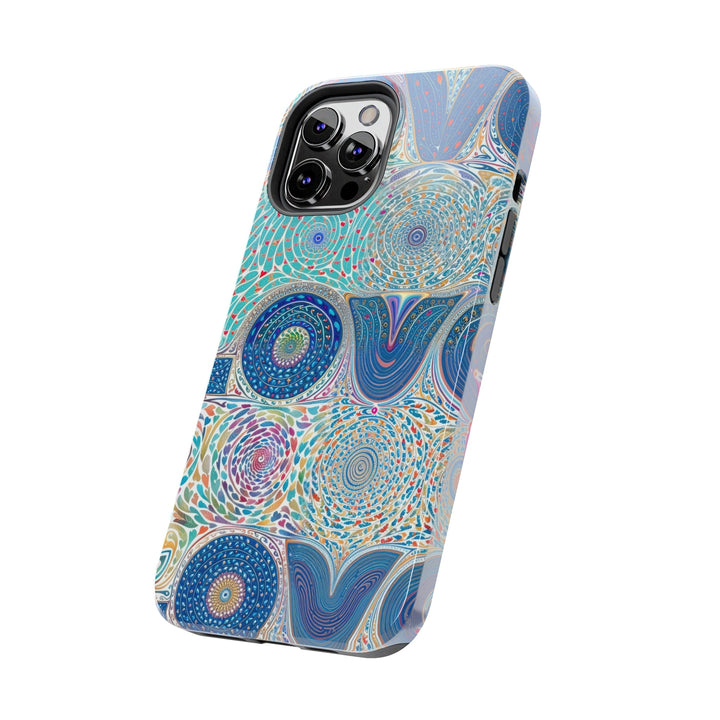 Intricate Love Mandala - Tough Phone Case - Phone Case - g(0D·IO) - iPhone 13 Mini - -