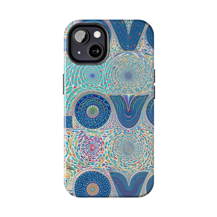 Intricate Love Mandala - Tough Phone Case - Phone Case - g(0D·IO) - iPhone 13 Mini - -