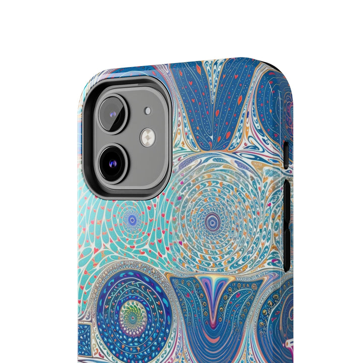 Intricate Love Mandala - Tough Phone Case - Phone Case - g(0D·IO) - iPhone 13 Mini - -