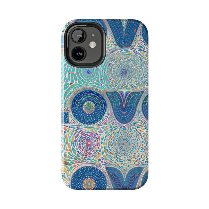 Intricate Love Mandala - Tough Phone Case - Phone Case - g(0D·IO) - iPhone 13 Mini - -