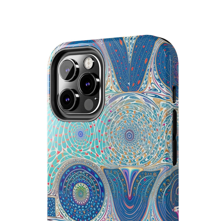 Intricate Love Mandala - Tough Phone Case - Phone Case - g(0D·IO) - iPhone 13 Mini - -