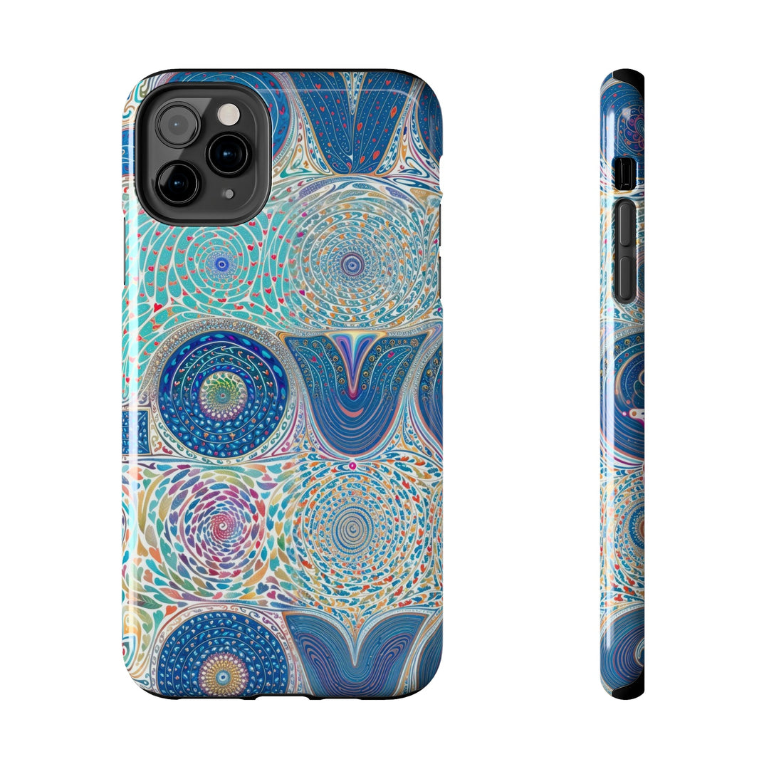 Intricate Love Mandala - Tough Phone Case - Phone Case - g(0D·IO) - iPhone 11 Pro Max - -