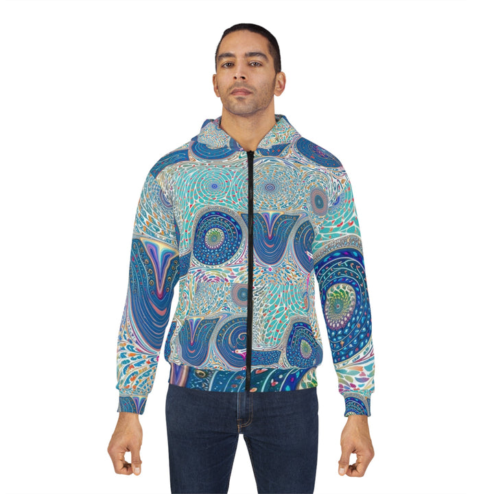 Intricate Love Mandala - Unisex Zip Hoodie - All Over Prints - g(0D·IO) - XS - -