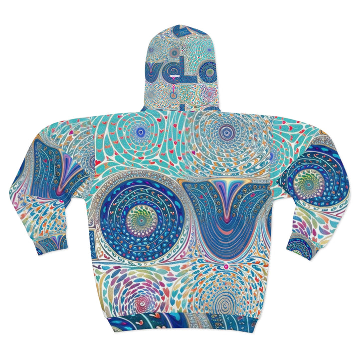 Intricate Love Mandala - Unisex Zip Hoodie - All Over Prints - g(0D·IO) - XS - -