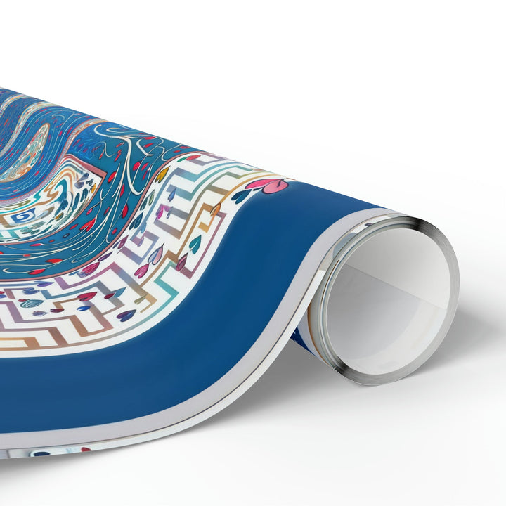 Intricate Love Mandala - Wrapping Paper - Home Decor - g(0D·IO) - 30" x 180" - Matte -