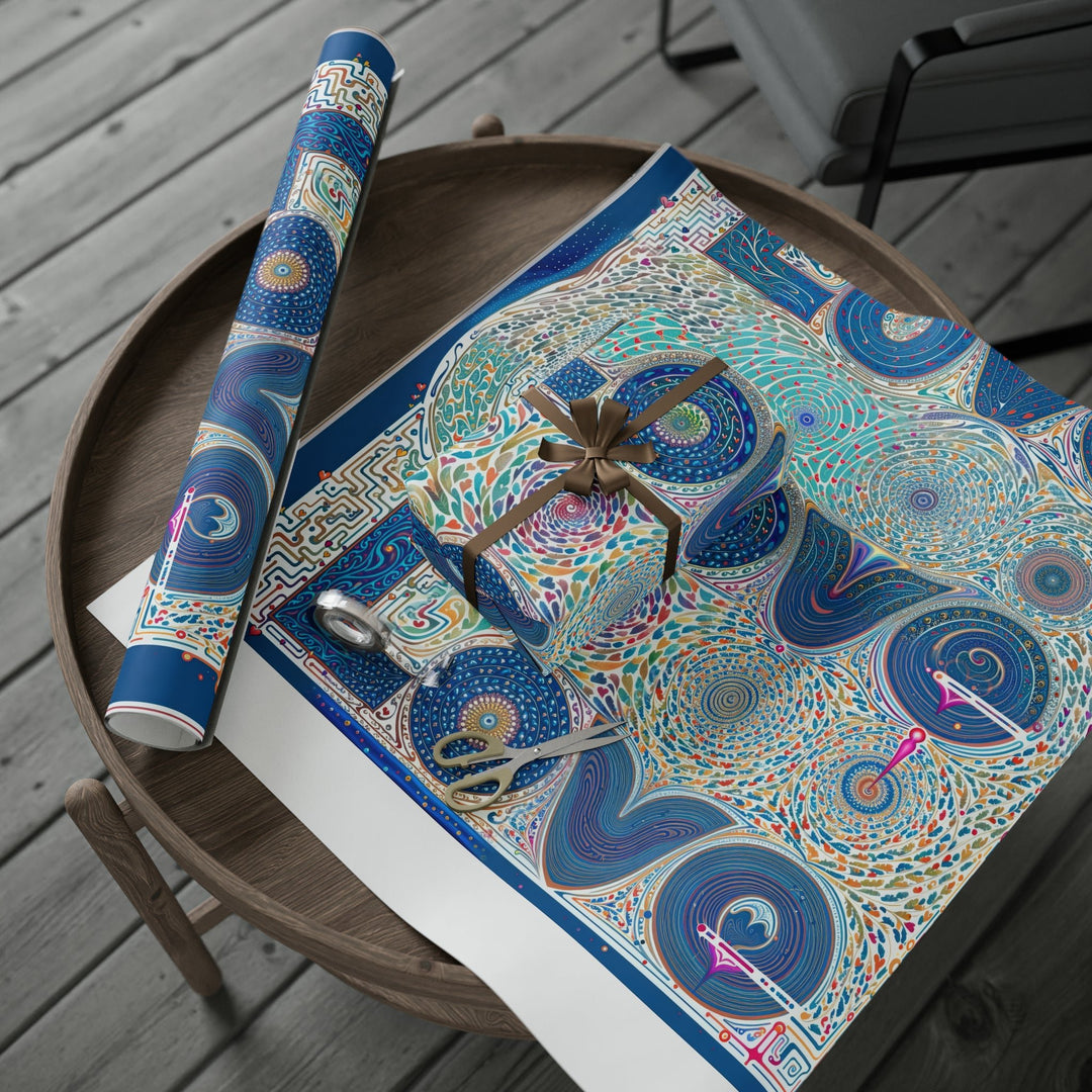 Intricate Love Mandala - Wrapping Paper - Home Decor - g(0D·IO) - 30" x 180" - Matte -