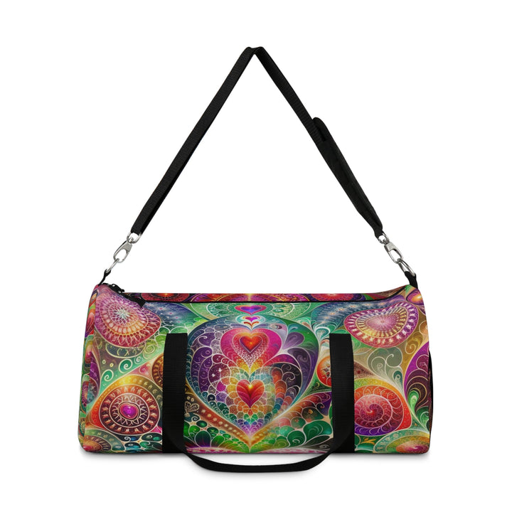 Kaleidoscopic Heart Symphony - Duffle Bag - Bags - g(0D·IO) - Large - -