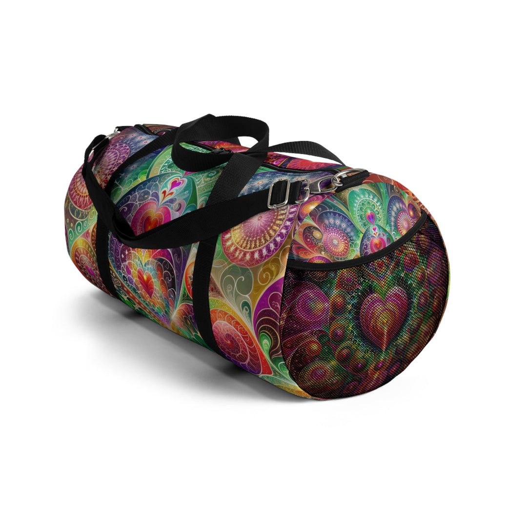 Kaleidoscopic Heart Symphony - Duffle Bag - Bags - g(0D·IO) - Large - -