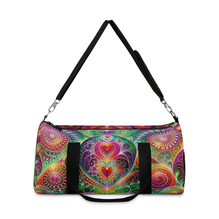 Kaleidoscopic Heart Symphony - Duffle Bag - Bags - g(0D·IO) - Large - -