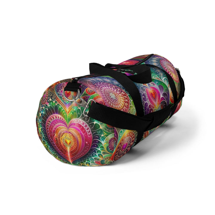 Kaleidoscopic Heart Symphony - Duffle Bag - Bags - g(0D·IO) - Large - -