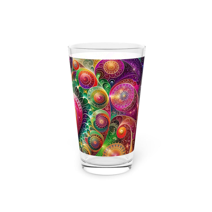 Kaleidoscopic Heart Symphony - Pint Glass - Mug - g(0D·IO) - 16oz - -