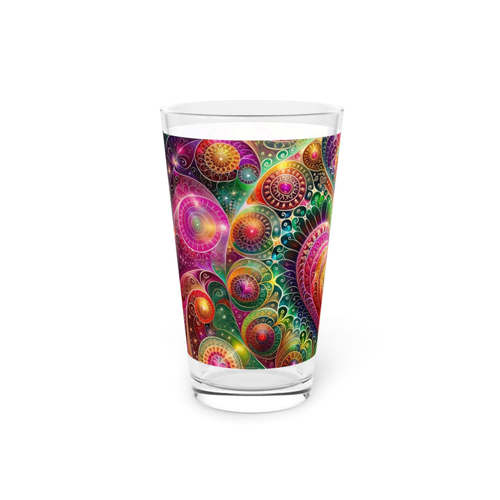 Kaleidoscopic Heart Symphony - Pint Glass - Mug - g(0D·IO) - 16oz - -