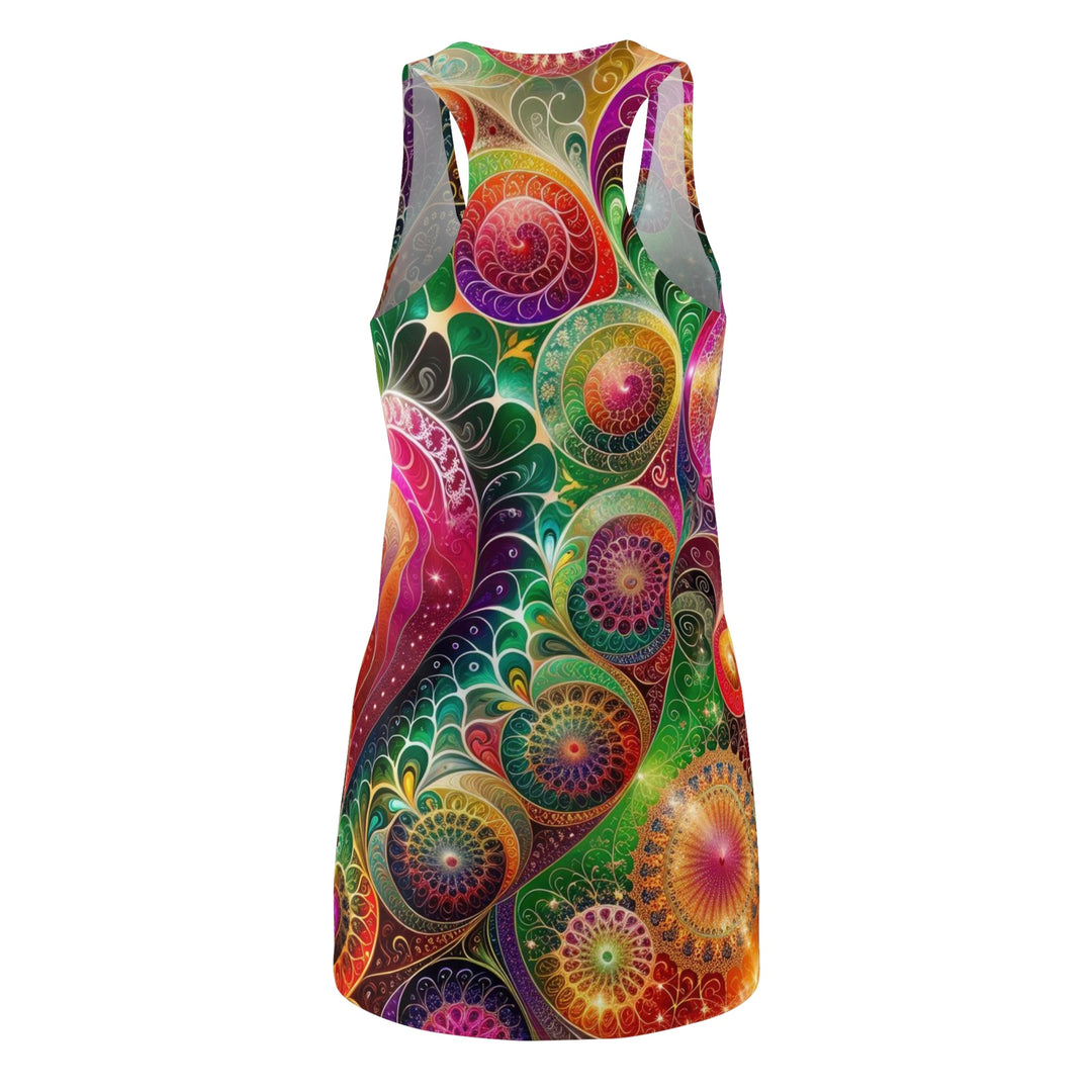 Kaleidoscopic Heart Symphony - Racerback Dress - All Over Prints - g(0D·IO) - XS - -