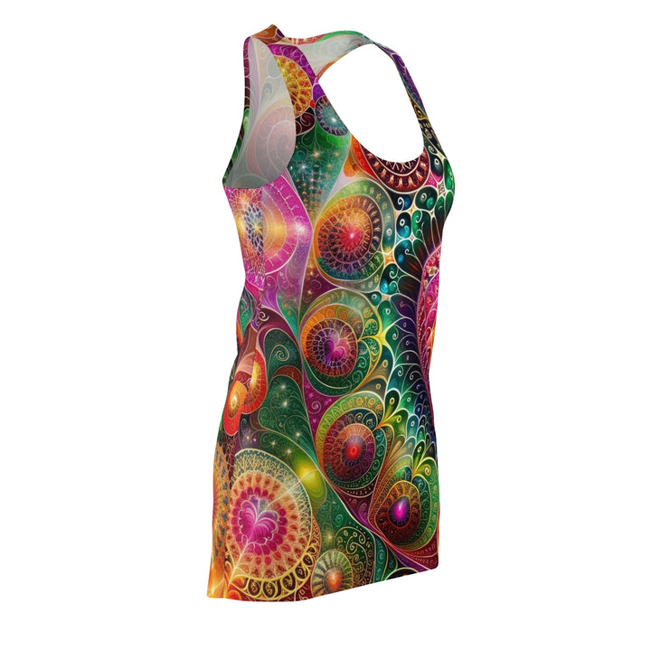 Kaleidoscopic Heart Symphony - Racerback Dress - All Over Prints - g(0D·IO) - XS - -