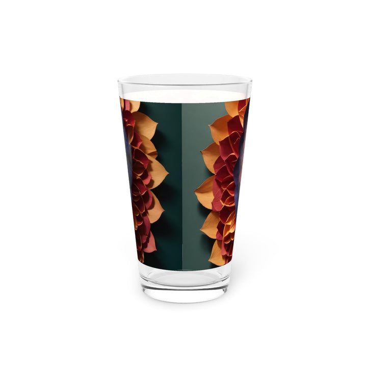 Layered Heart Bloom - Pint Glass - Mug - g(0D·IO) - 16oz - -