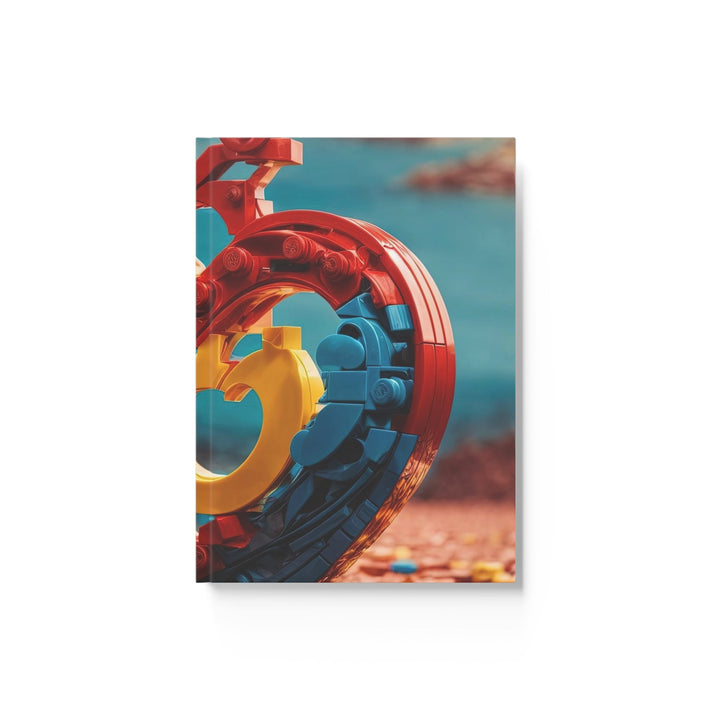 Lego Heart Sunset - Hard Backed Journal - Paper products - g(0D·IO) - Graph - A5 - White
