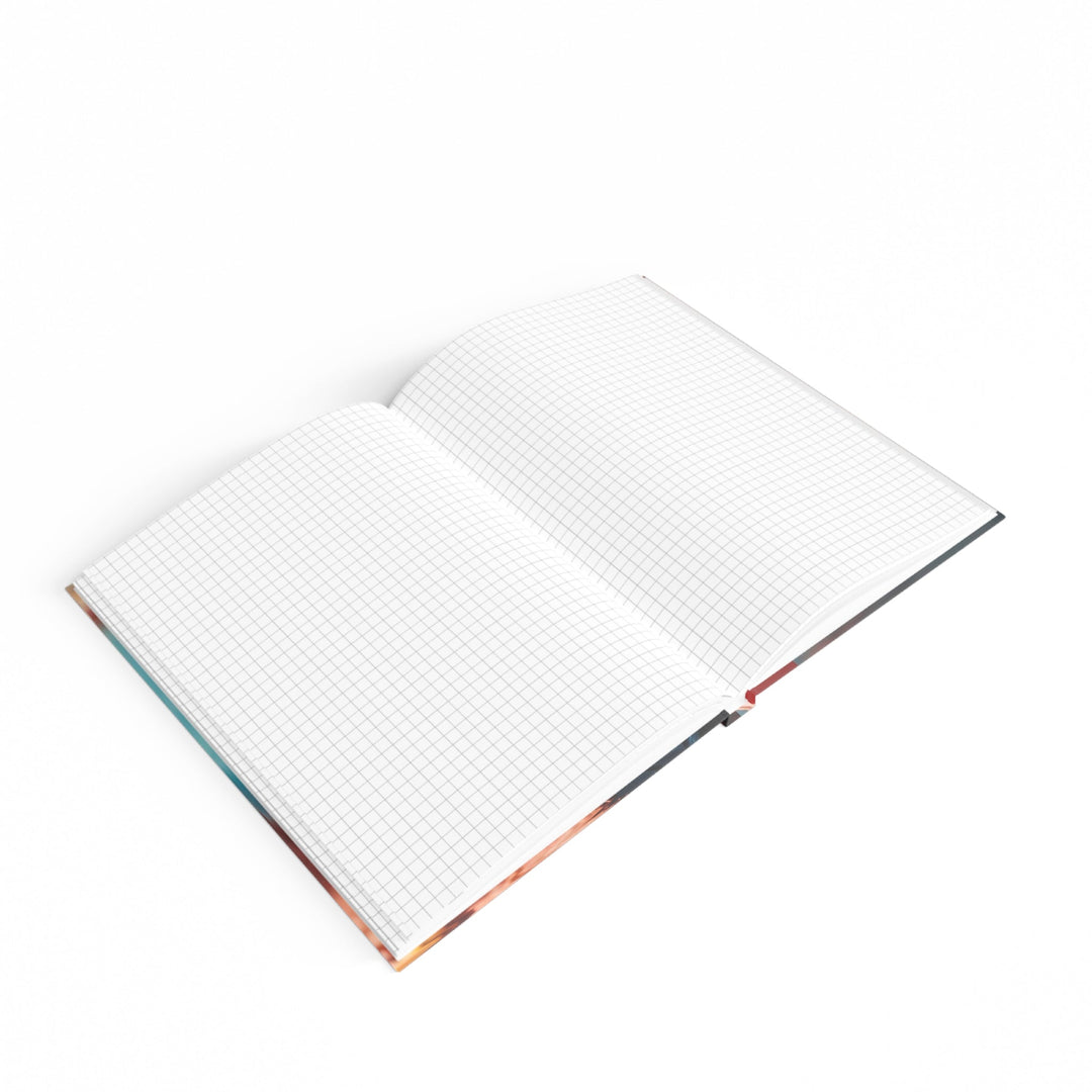 Lego Heart Sunset - Hard Backed Journal - Paper products - g(0D·IO) - Graph - A5 - White