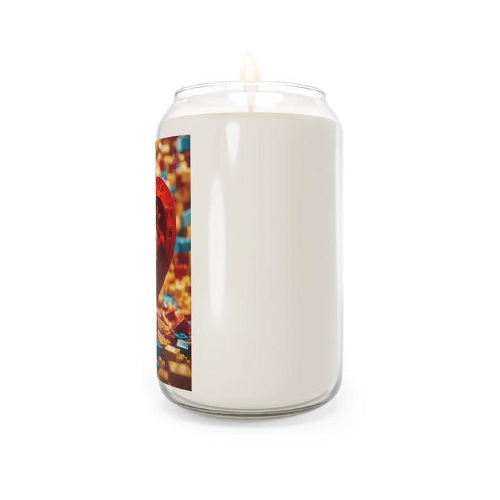 Lego Om Heart - Scented Candle - Home Decor - g(0D·IO) - Vanilla Bean - 13.75oz -