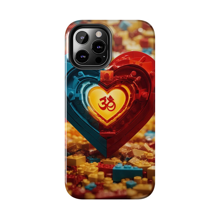 Lego Om Heart - Tough Phone Case - Phone Case - g(0D·IO) - iPhone 13 Mini - -