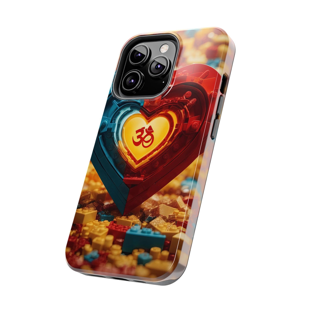 Lego Om Heart - Tough Phone Case - Phone Case - g(0D·IO) - iPhone 13 Mini - -