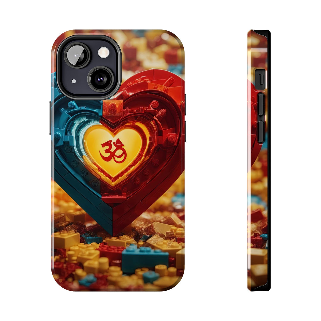 Lego Om Heart - Tough Phone Case - Phone Case - g(0D·IO) - iPhone 13 Mini - -