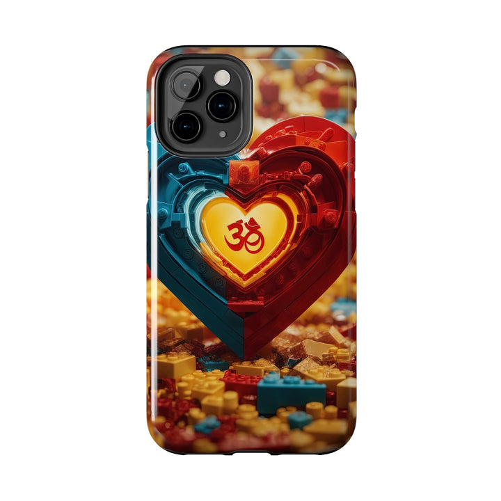 Lego Om Heart - Tough Phone Case - Phone Case - g(0D·IO) - iPhone 13 Mini - -