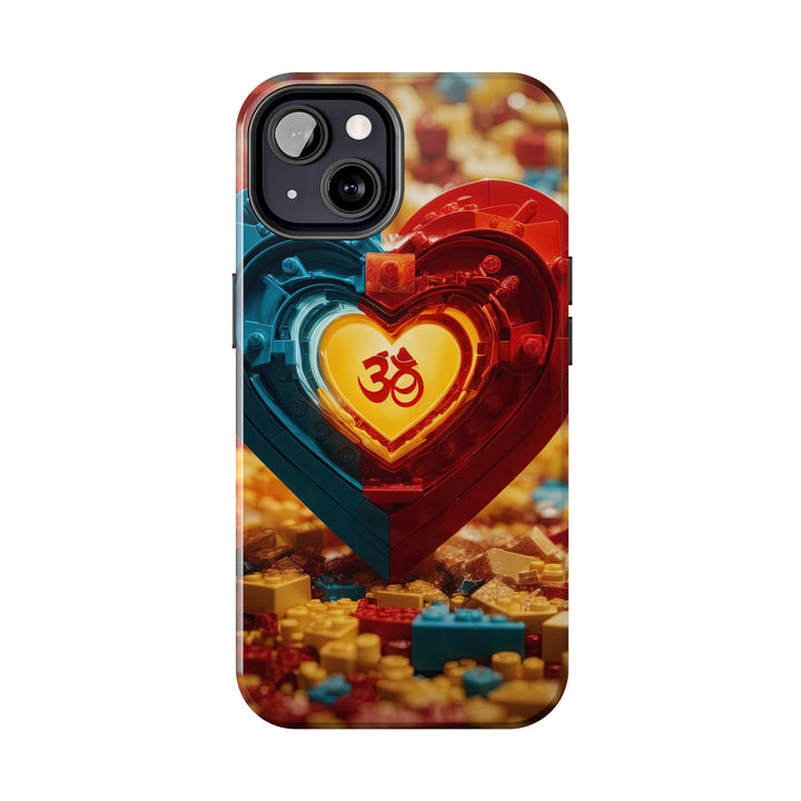 Lego Om Heart - Tough Phone Case - Phone Case - g(0D·IO) - iPhone 13 Mini - -